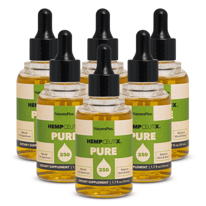 HempCeutix Pure 250 CBD Oil Tincture (6 Pack)