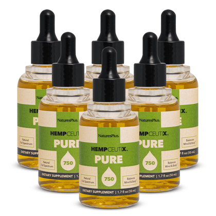HempCeutix Pure 750 CBD Oil Tincture (6 Pack)